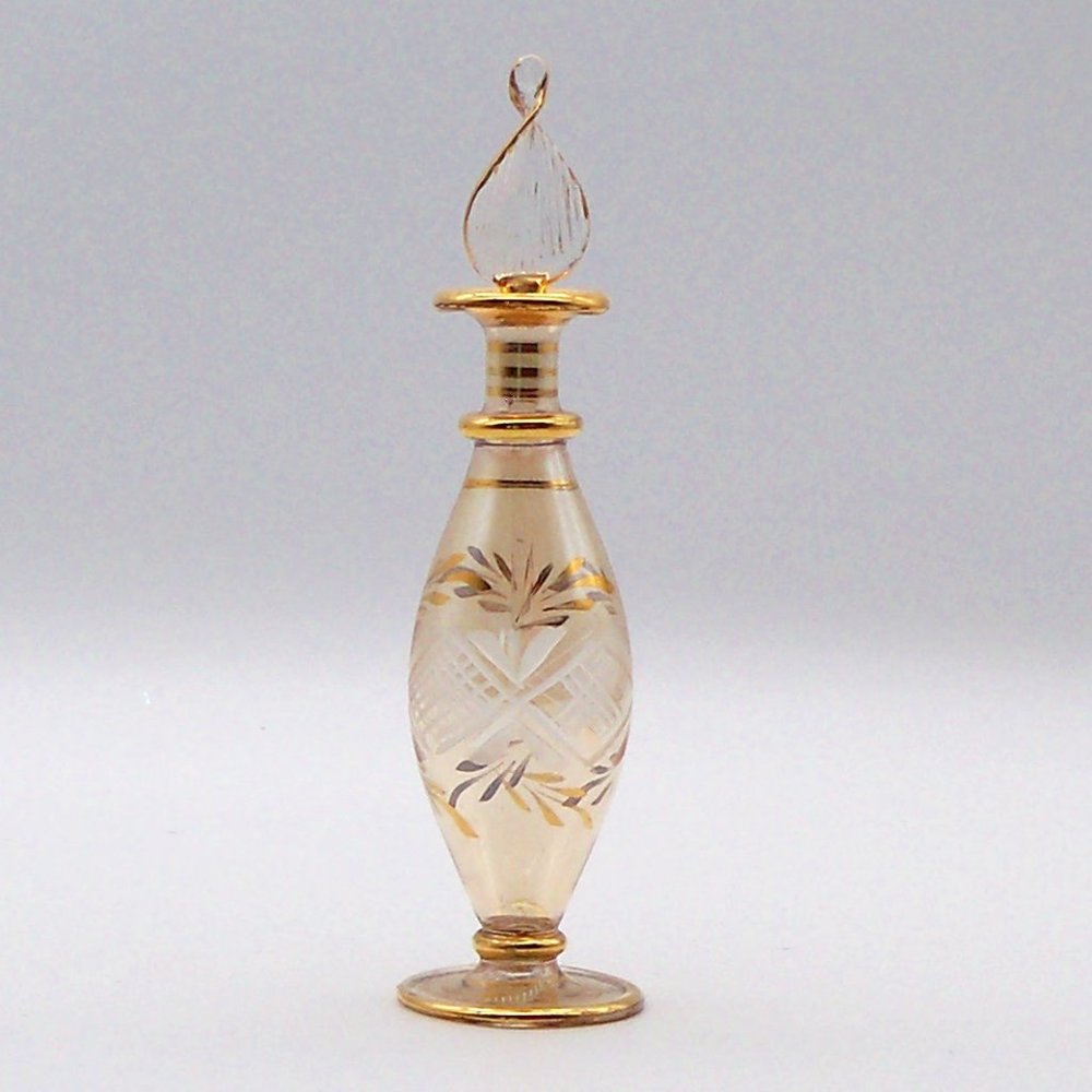 Vintage Royal Limited Clear and Gold Perfume Bottle